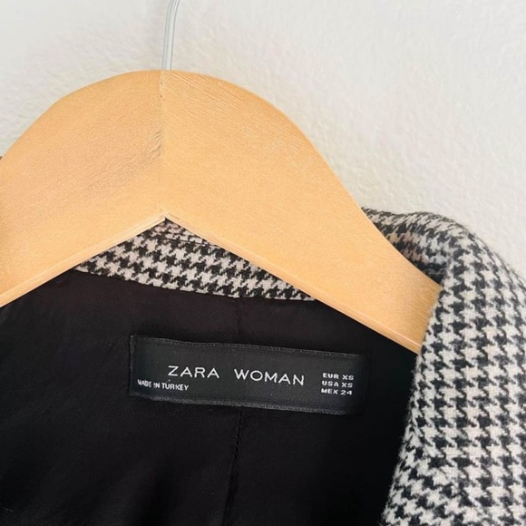 Zara Hounstooth Blazer - Picture 2 of 3